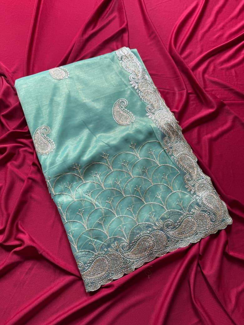 Vt-Jinat By Fashid Wholesale 01 To 06 Series Indian Traditional Wear Collection Beautiful Stylish Fancy Colorful Party Wear & Occasional Wear Pure Zari Tissue Silk Sarees At Wholesale Price