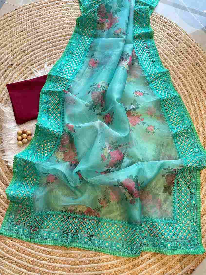 Vt-Sarita By Fashid Wholesale 01 To 05 Series Indian Traditional Wear Collection Beautiful Stylish Fancy Colorful Party Wear & Occasional Wear Organza Silk Sarees At Wholesale Price