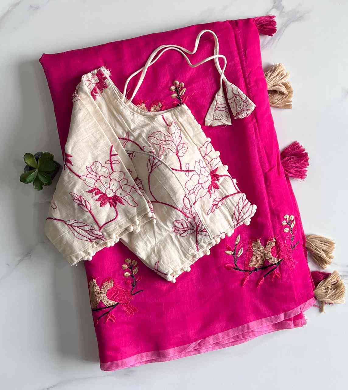 Vt-Sparrow By Fashid Wholesale 01 To 10 Series Indian Traditional Wear Collection Beautiful Stylish Fancy Colorful Party Wear & Occasional Wear Premium Chanderi Sarees At Wholesale Price