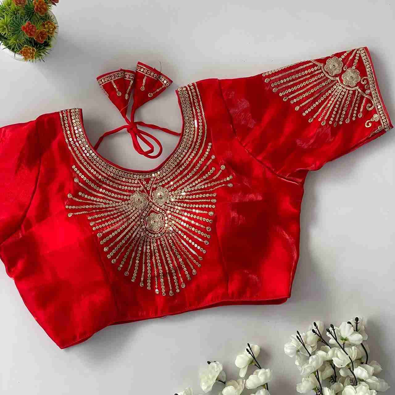 Kb-16 By Fashid Wholesale 01 To 12 Series Designer Beautiful Collection Occasional Wear & Party Wear Jimmy Choo Blouse At Wholesale Price