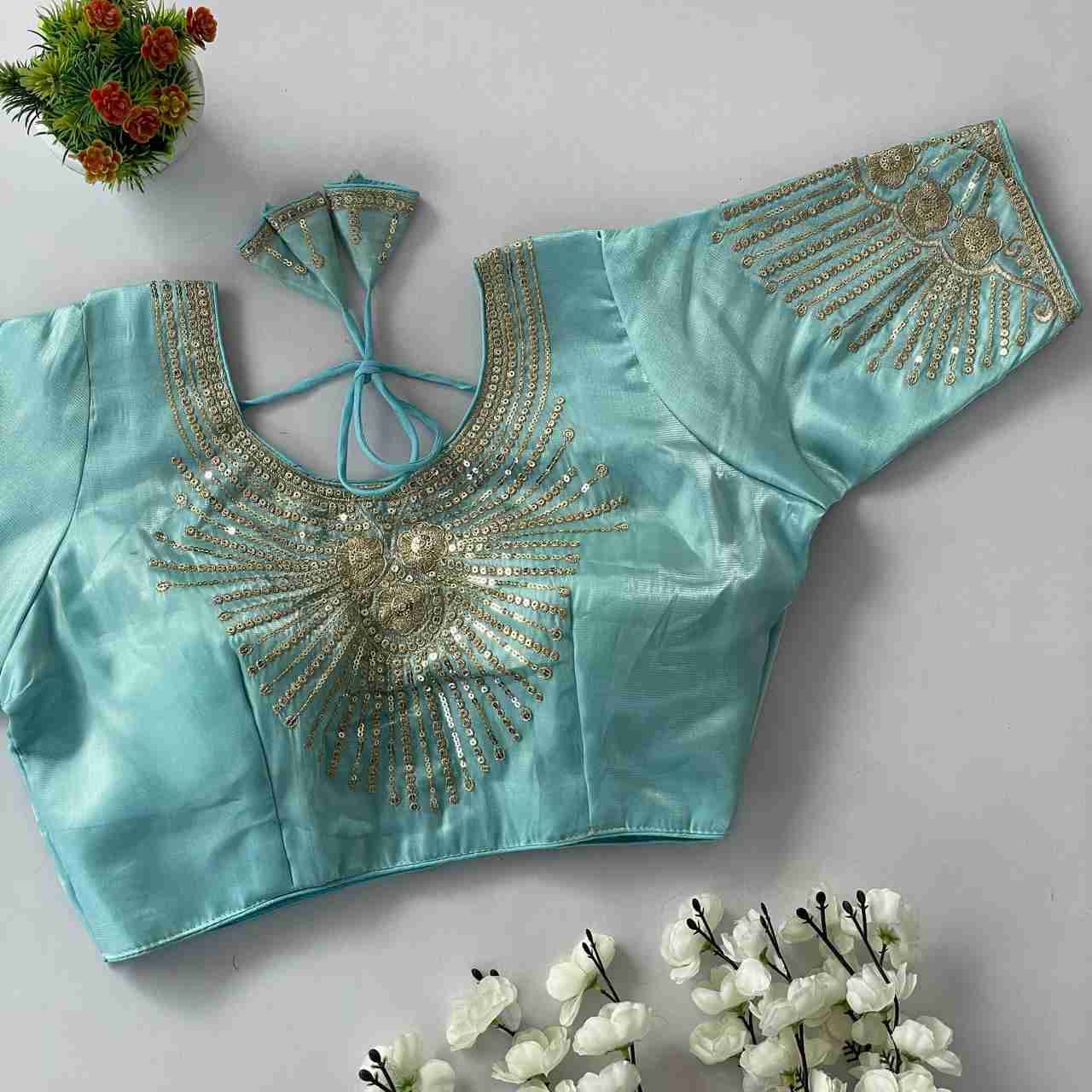 Kb-16 By Fashid Wholesale 01 To 12 Series Designer Beautiful Collection Occasional Wear & Party Wear Jimmy Choo Blouse At Wholesale Price