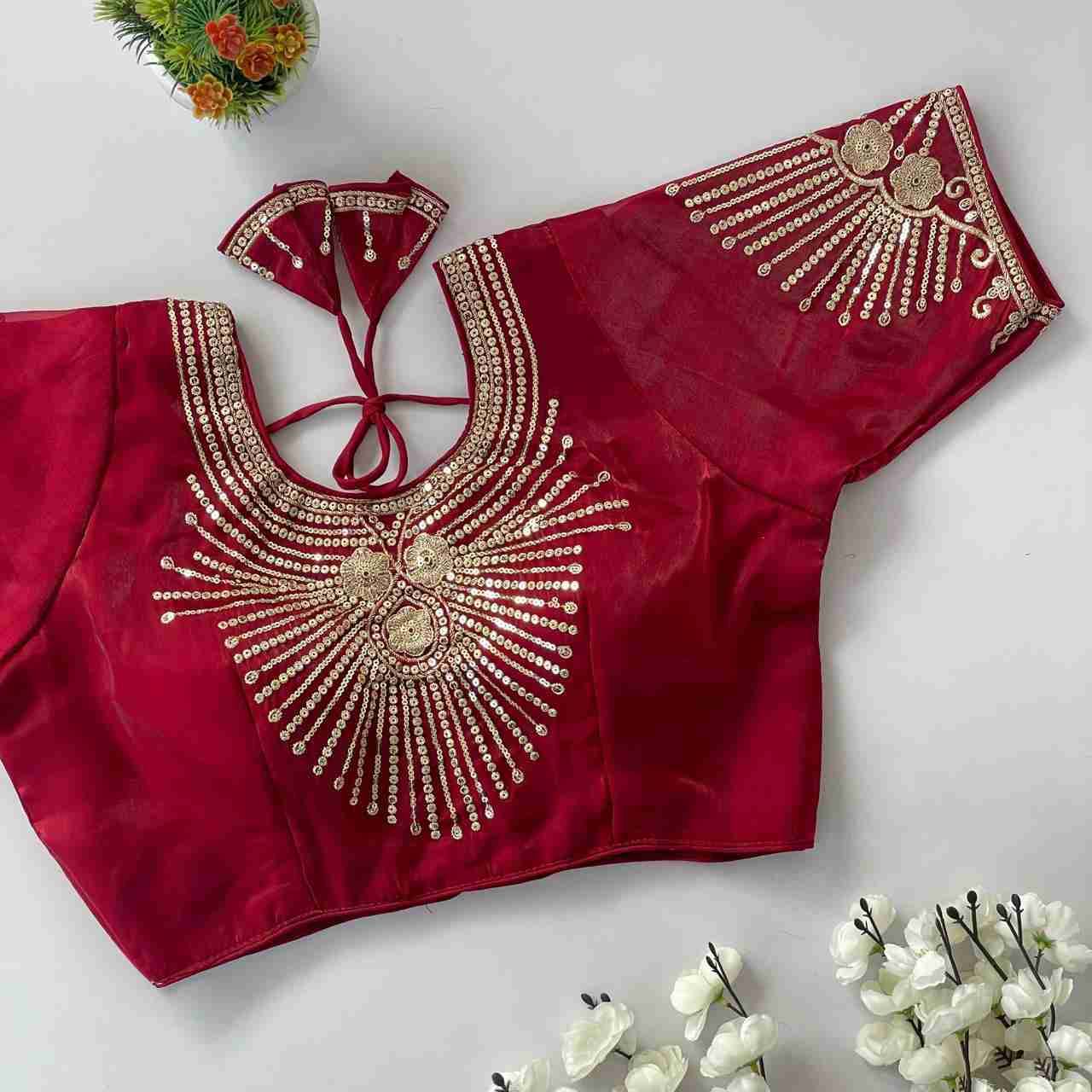 Kb-16 By Fashid Wholesale 01 To 12 Series Designer Beautiful Collection Occasional Wear & Party Wear Jimmy Choo Blouse At Wholesale Price