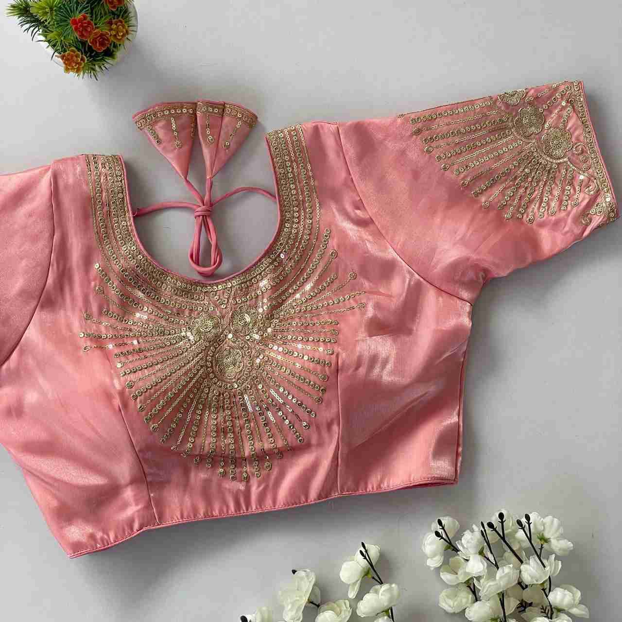 Kb-16 By Fashid Wholesale 01 To 12 Series Designer Beautiful Collection Occasional Wear & Party Wear Jimmy Choo Blouse At Wholesale Price