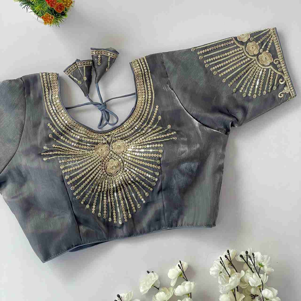 Kb-16 By Fashid Wholesale 01 To 12 Series Designer Beautiful Collection Occasional Wear & Party Wear Jimmy Choo Blouse At Wholesale Price