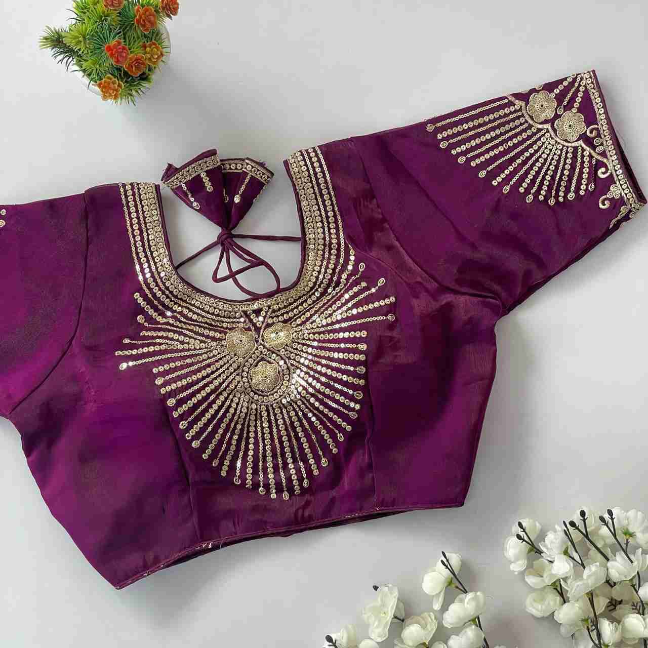 Kb-16 By Fashid Wholesale 01 To 12 Series Designer Beautiful Collection Occasional Wear & Party Wear Jimmy Choo Blouse At Wholesale Price