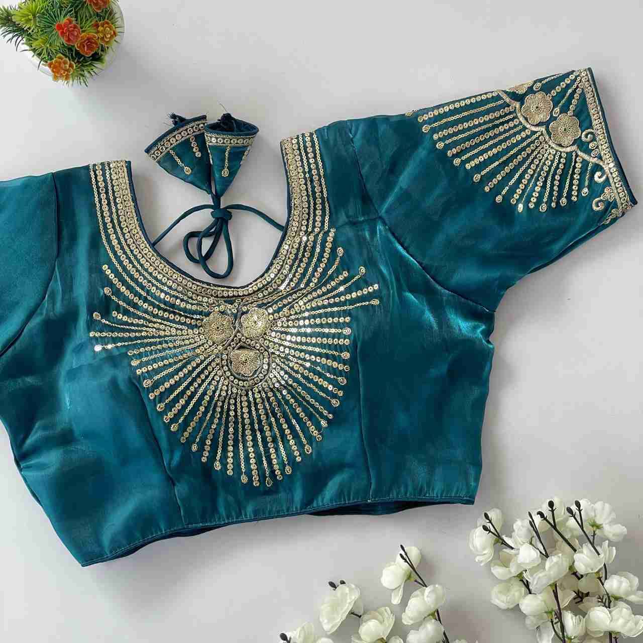 Kb-16 By Fashid Wholesale 01 To 12 Series Designer Beautiful Collection Occasional Wear & Party Wear Jimmy Choo Blouse At Wholesale Price