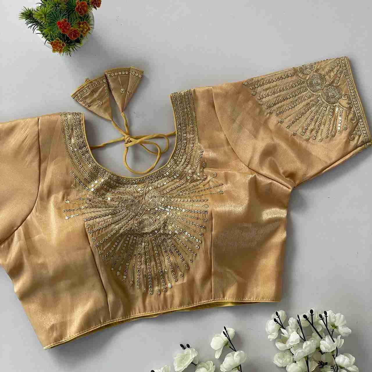 Kb-16 By Fashid Wholesale 01 To 12 Series Designer Beautiful Collection Occasional Wear & Party Wear Jimmy Choo Blouse At Wholesale Price