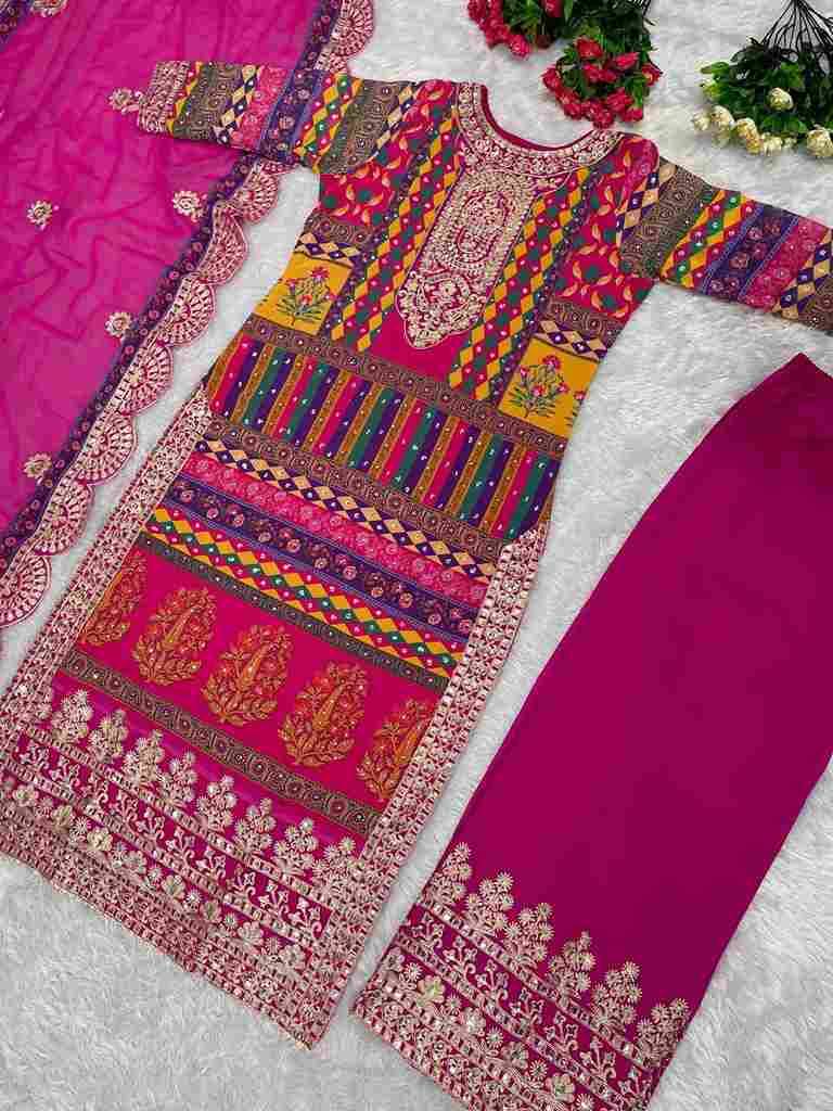 Kf-1581 By Fashid Wholesale 01 To 02 Series Beautiful Stylish Festive Suits Fancy Colorful Casual Wear & Ethnic Wear & Ready To Wear Heavy Faux Georgette Dresses At Wholesale Price