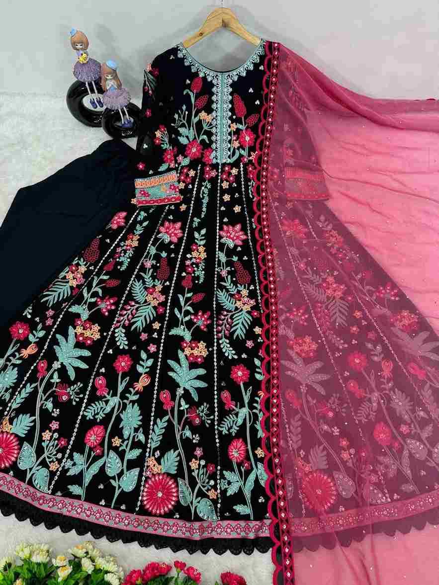 Kf-1645 By Fashid Wholesale 01 To 03 Series Beautiful Stylish Festive Suits Fancy Colorful Casual Wear & Ethnic Wear & Ready To Wear Heavy Faux Georgette Dresses At Wholesale Price