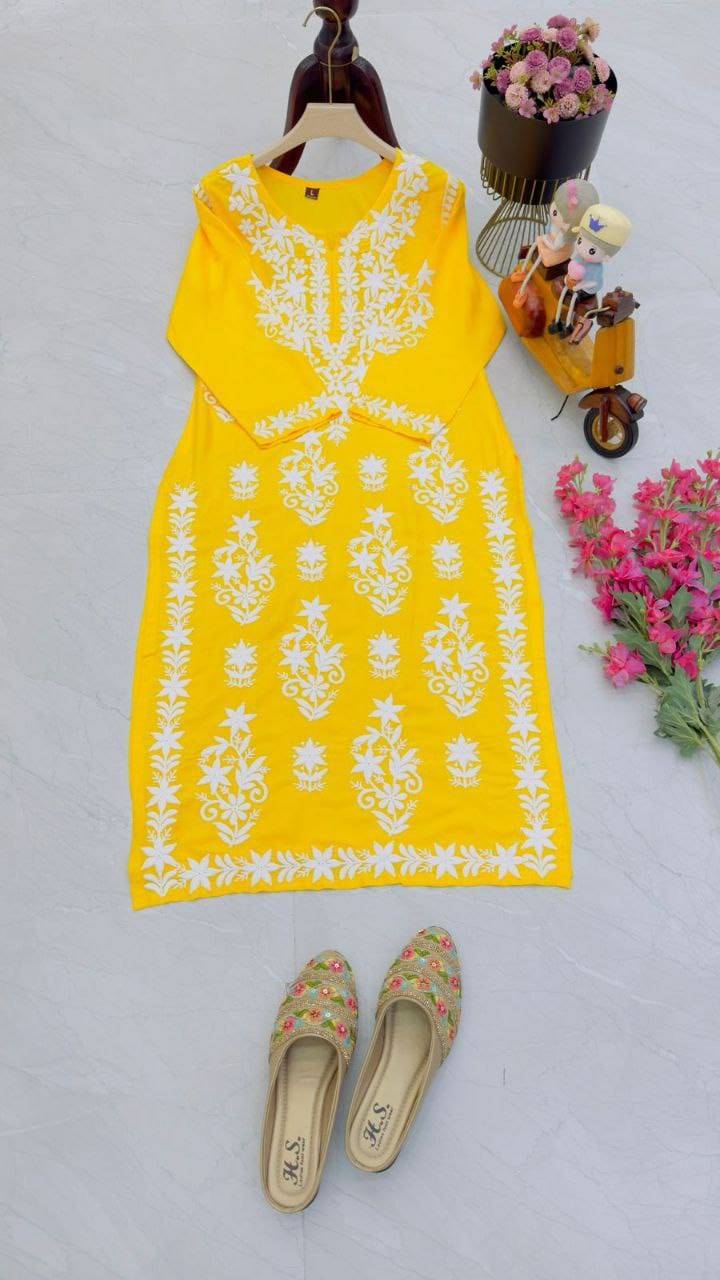 Zf-10104 By Fashid Wholesale 01 To 06 Series Designer Stylish Fancy Colorful Beautiful Party Wear & Ethnic Wear Collection Rayon Kurtis At Wholesale Price