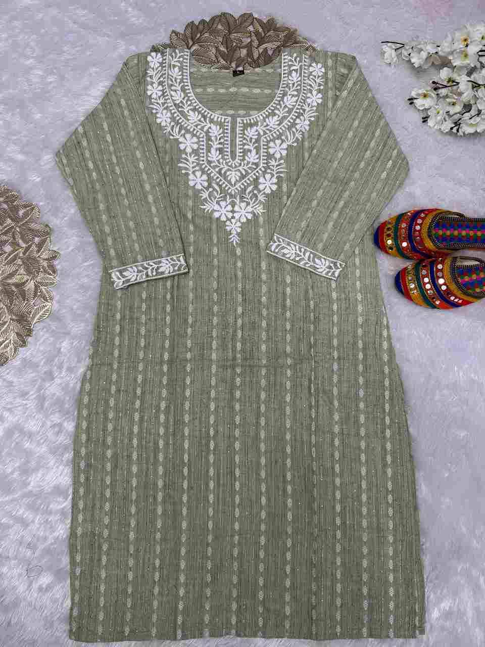 Vtd-19 By Fashid Wholesale 01 To 02 Series Designer Stylish Fancy Colorful Beautiful Party Wear & Ethnic Wear Collection Khadi Cotton Kurtis At Wholesale Price