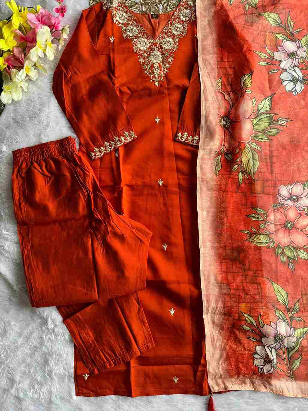 Vtd-23 By Fashid Wholesale Beautiful Festive Suits Colorful Stylish Fancy Casual Wear & Ethnic Wear Roman Silk Dresses At Wholesale Price