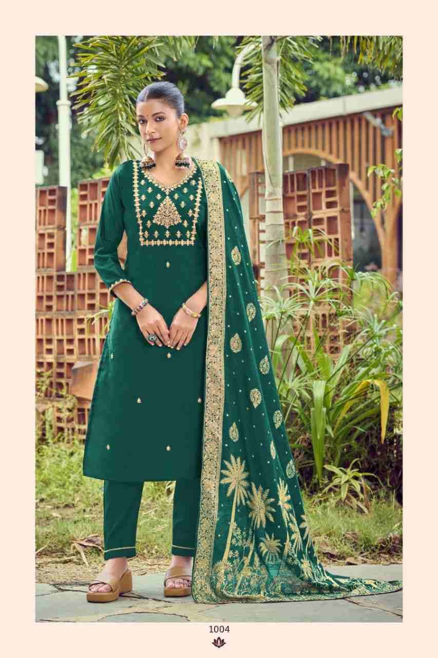 Monalisa Vol-7 By Ossm 1001 To 1006 Series Beautiful Festive Suits Colorful Stylish Fancy Casual Wear & Ethnic Wear Pure Roman Silk Print Dresses At Wholesale Price