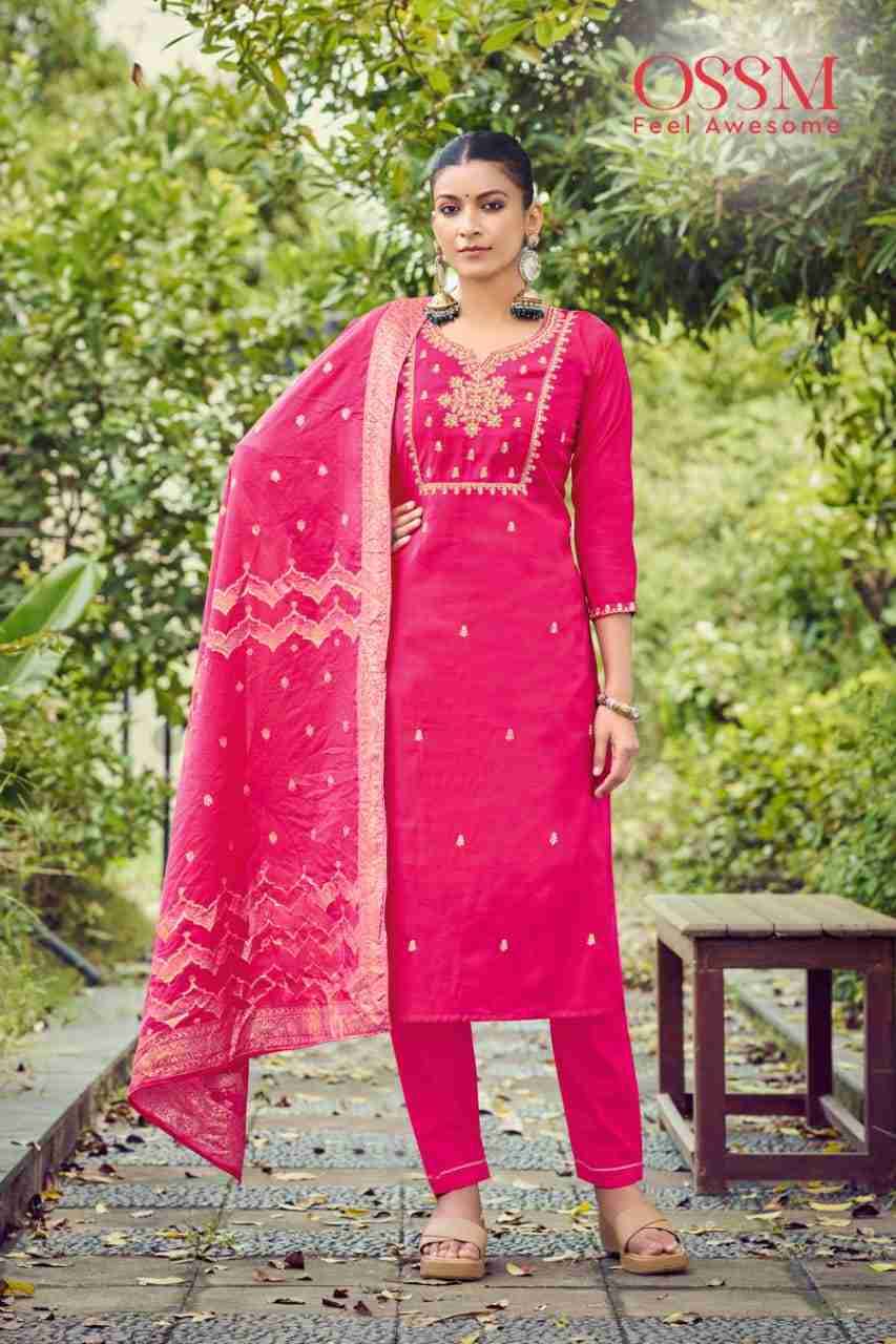 Monalisa Vol-7 By Ossm 1001 To 1006 Series Beautiful Festive Suits Colorful Stylish Fancy Casual Wear & Ethnic Wear Pure Roman Silk Print Dresses At Wholesale Price