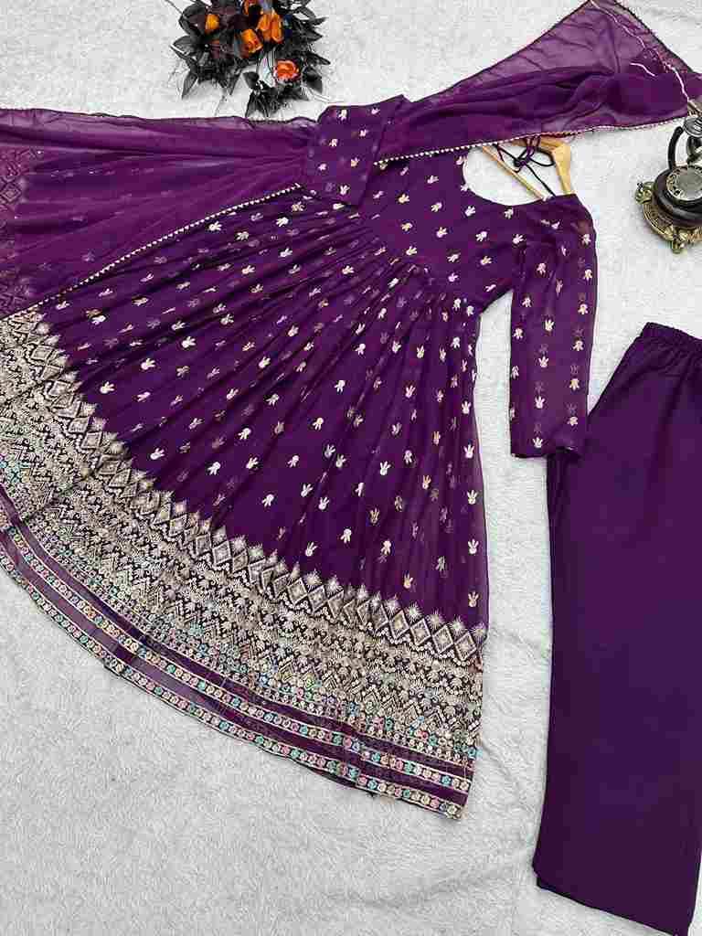 Zd-10057 By Fashid Wholesale Beautiful Festive Suits Colorful Stylish Fancy Casual Wear & Ethnic Wear Faux Georgette Dresses At Wholesale Price