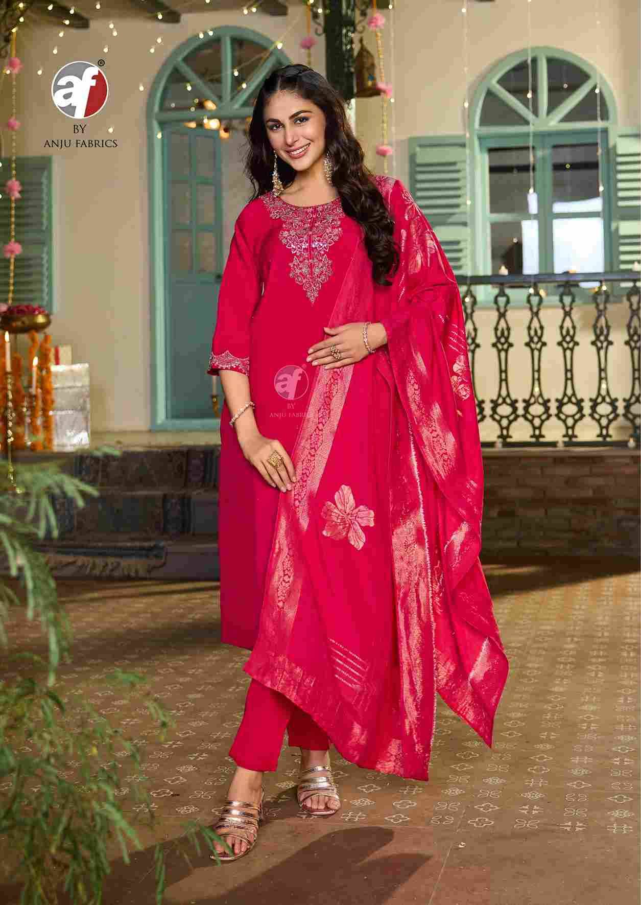 Shararat Vol-9 By Anju Fabrics 4281 To 4285 Series Beautiful Festive Suits Colorful Stylish Fancy Casual Wear & Ethnic Wear Modal Silk Dresses At Wholesale Price