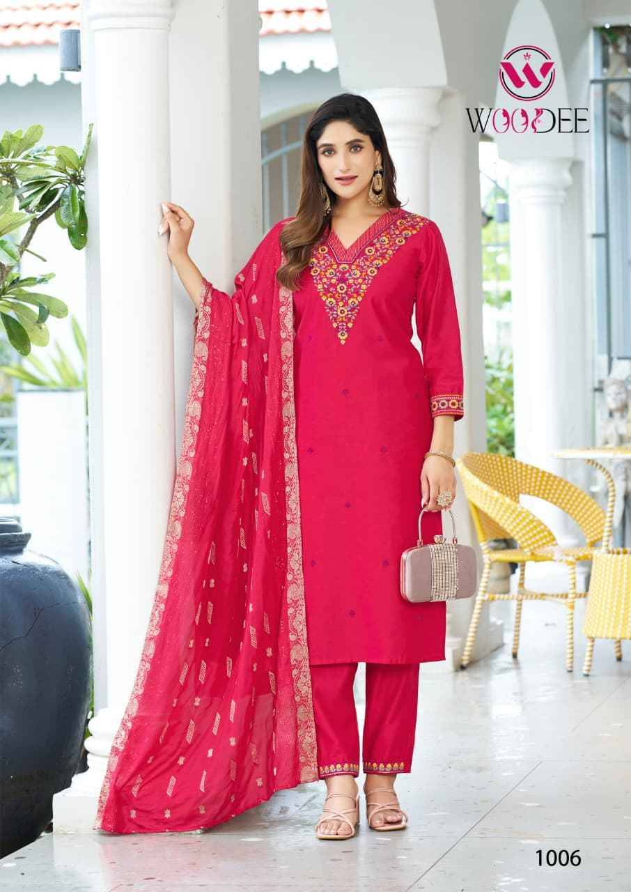 Mahima By Woodee 1001 To 1006 Series Designer Stylish Fancy Colorful Beautiful Party Wear & Ethnic Wear Collection Premium Viscose Dresses At Wholesale Price