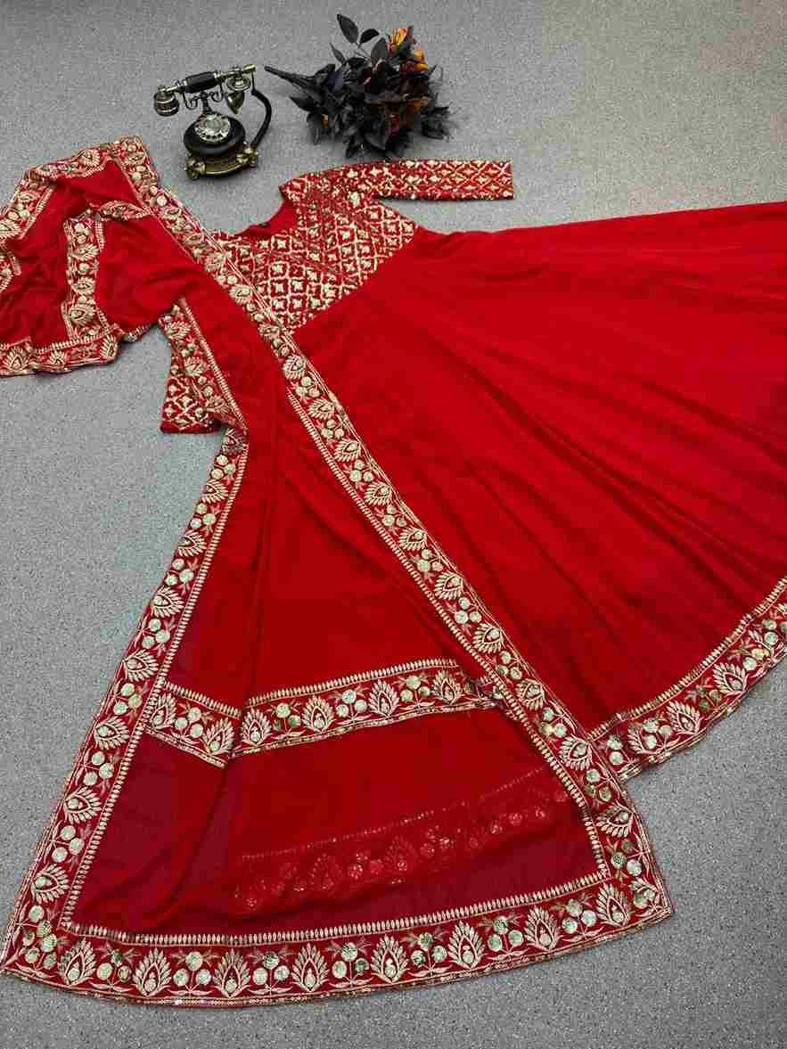 Zd-9230 By Fashid Wholesale 01 To 04 Series Beautiful Colorful Fancy Wedding Collection Occasional Wear & Party Wear Faux Georgette Dresses At Wholesale Price