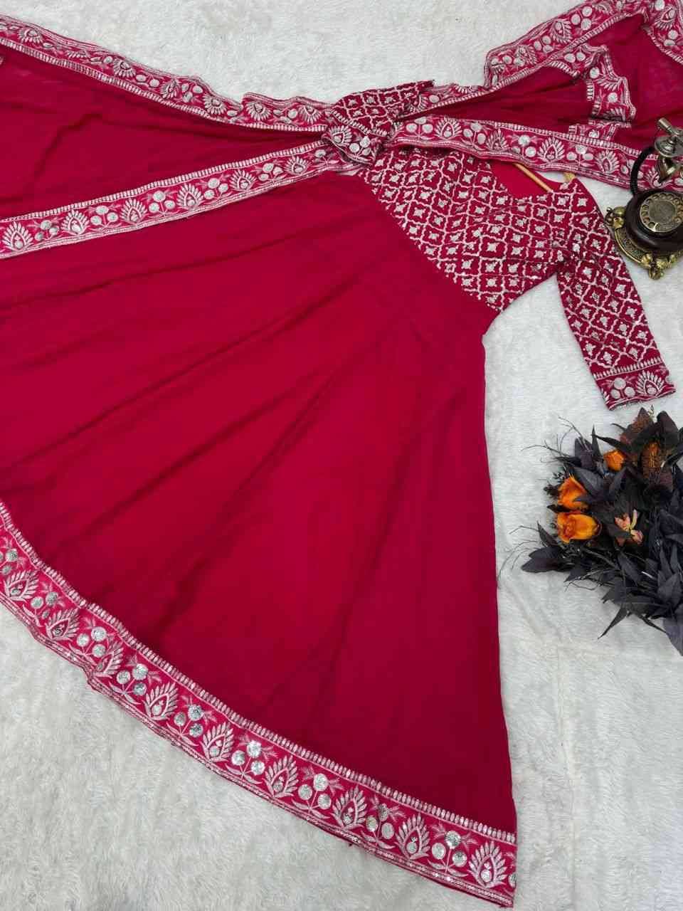 Zd-9230 By Fashid Wholesale 01 To 04 Series Beautiful Colorful Fancy Wedding Collection Occasional Wear & Party Wear Faux Georgette Dresses At Wholesale Price