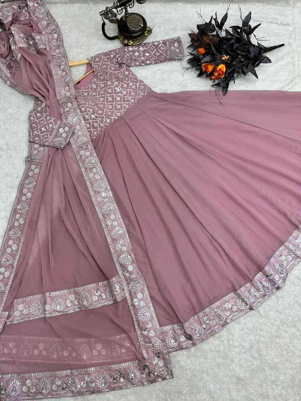 Zd-9230 By Fashid Wholesale 01 To 04 Series Beautiful Colorful Fancy Wedding Collection Occasional Wear & Party Wear Faux Georgette Dresses At Wholesale Price