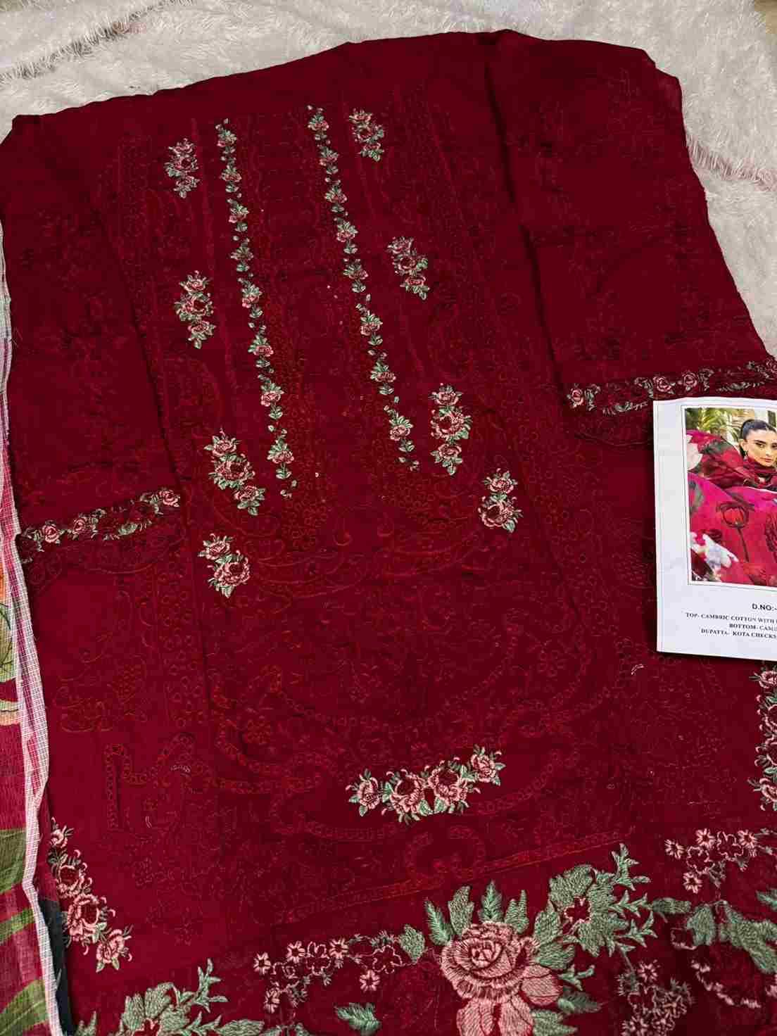 Johra Hit Design 182 By Johra Tex Beautiful Pakistani Suits Colorful Stylish Fancy Casual Wear & Ethnic Wear Cambric Cotton Embroidered Dresses At Wholesale Price