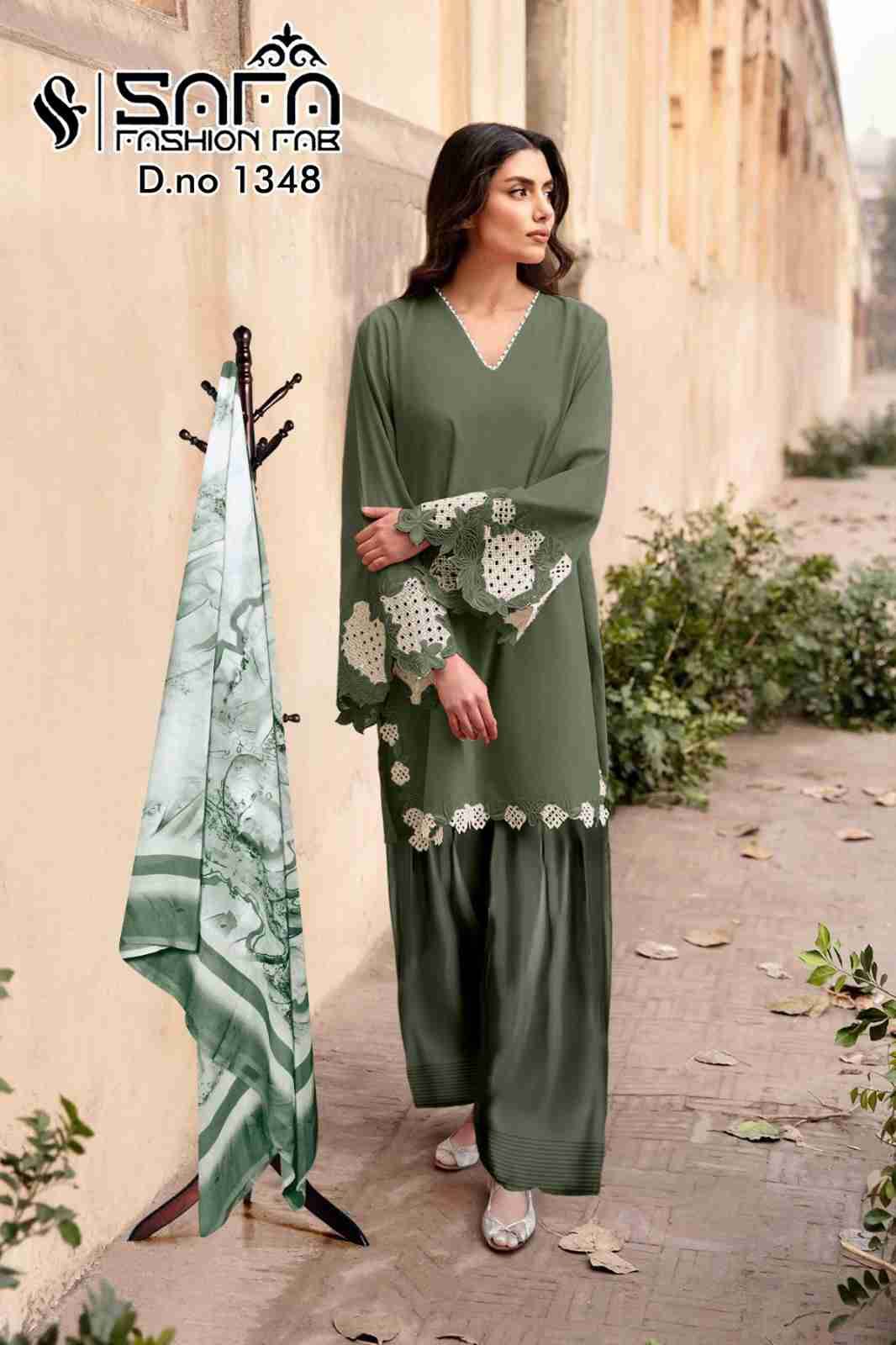 Safa 1348 Colours Vol-2 By Safa Fashion 1348-D To 1348-F Series Designer Stylish Fancy Colorful Beautiful Party Wear & Ethnic Wear Collection Heavy Viscose Dresses At Wholesale Price