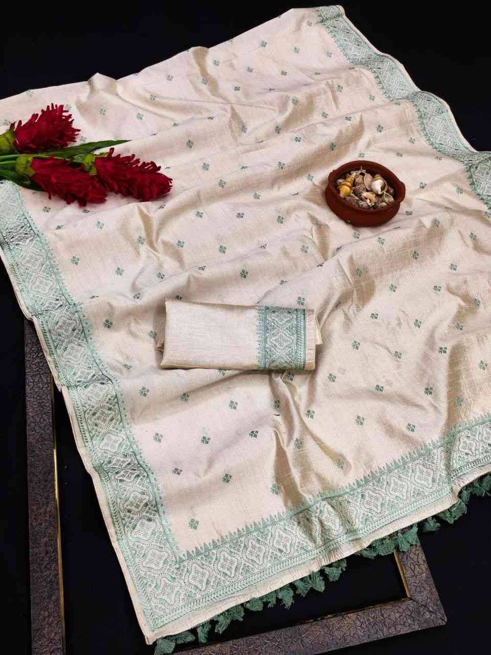 Sb-933 By Fashid Wholesale 01 To 05 Series Indian Traditional Wear Collection Beautiful Stylish Fancy Colorful Party Wear & Occasional Wear Pure Tussar Sarees At Wholesale Price