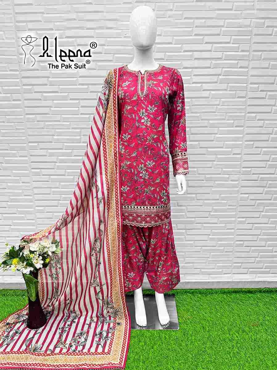 Aleena 1144 Colours By Aleena 1144-A To 1144-D Series Beautiful Pakistani Suits Stylish Fancy Colorful Party Wear & Occasional Wear Muslin Embroidered Dresses At Wholesale Price