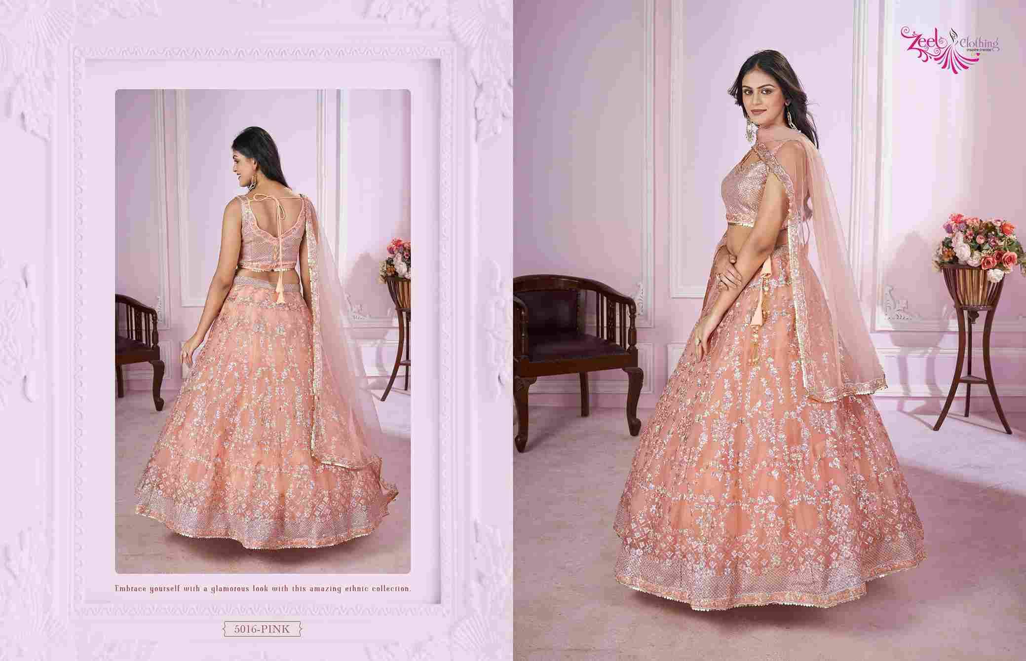 Vamika By Zeel Clothing Series Designer Beautiful Collection Occasional Wear & Party Wear Georgette Lehengas At Wholesale Price