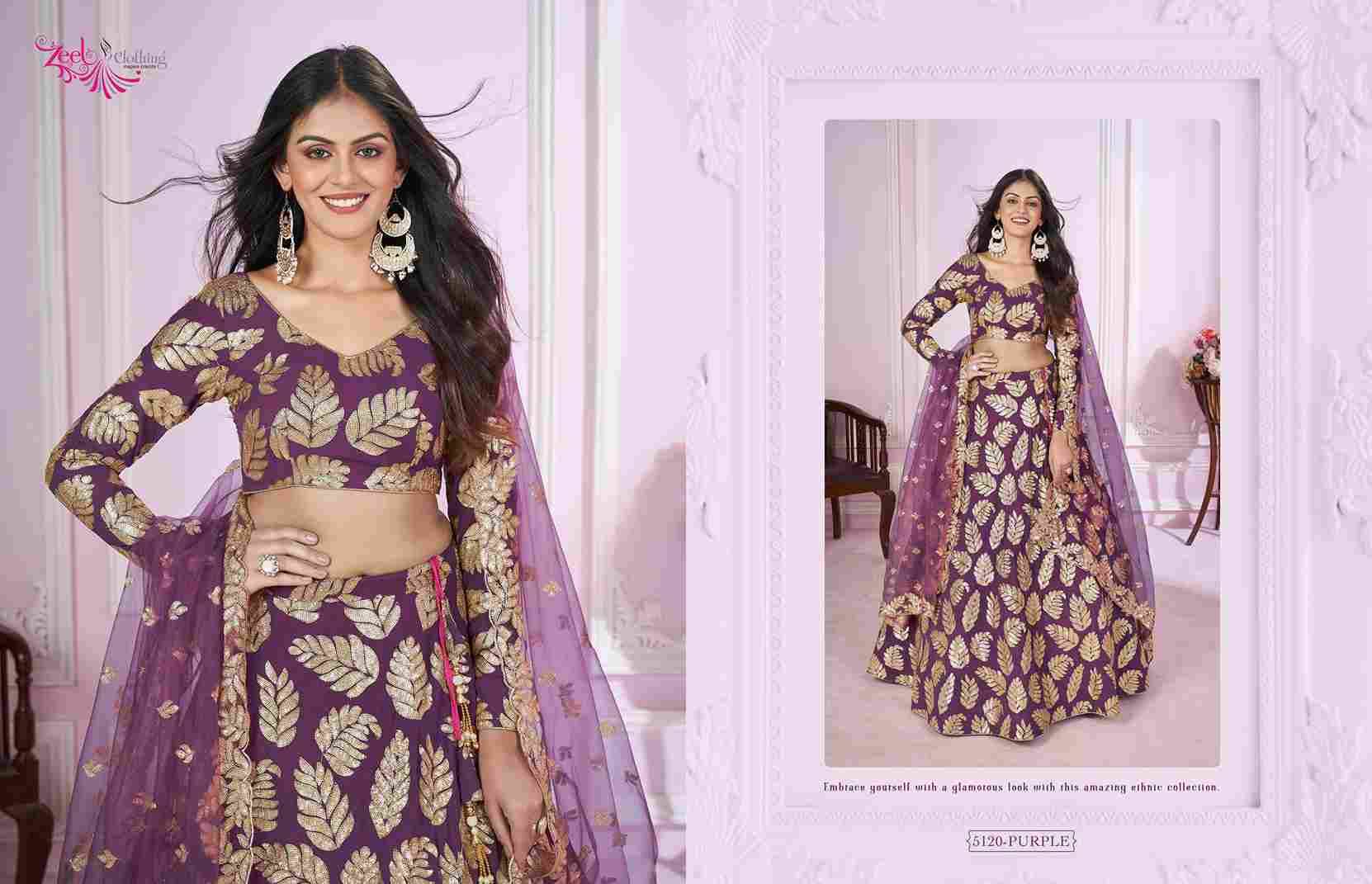 Vamika By Zeel Clothing Series Designer Beautiful Collection Occasional Wear & Party Wear Georgette Lehengas At Wholesale Price