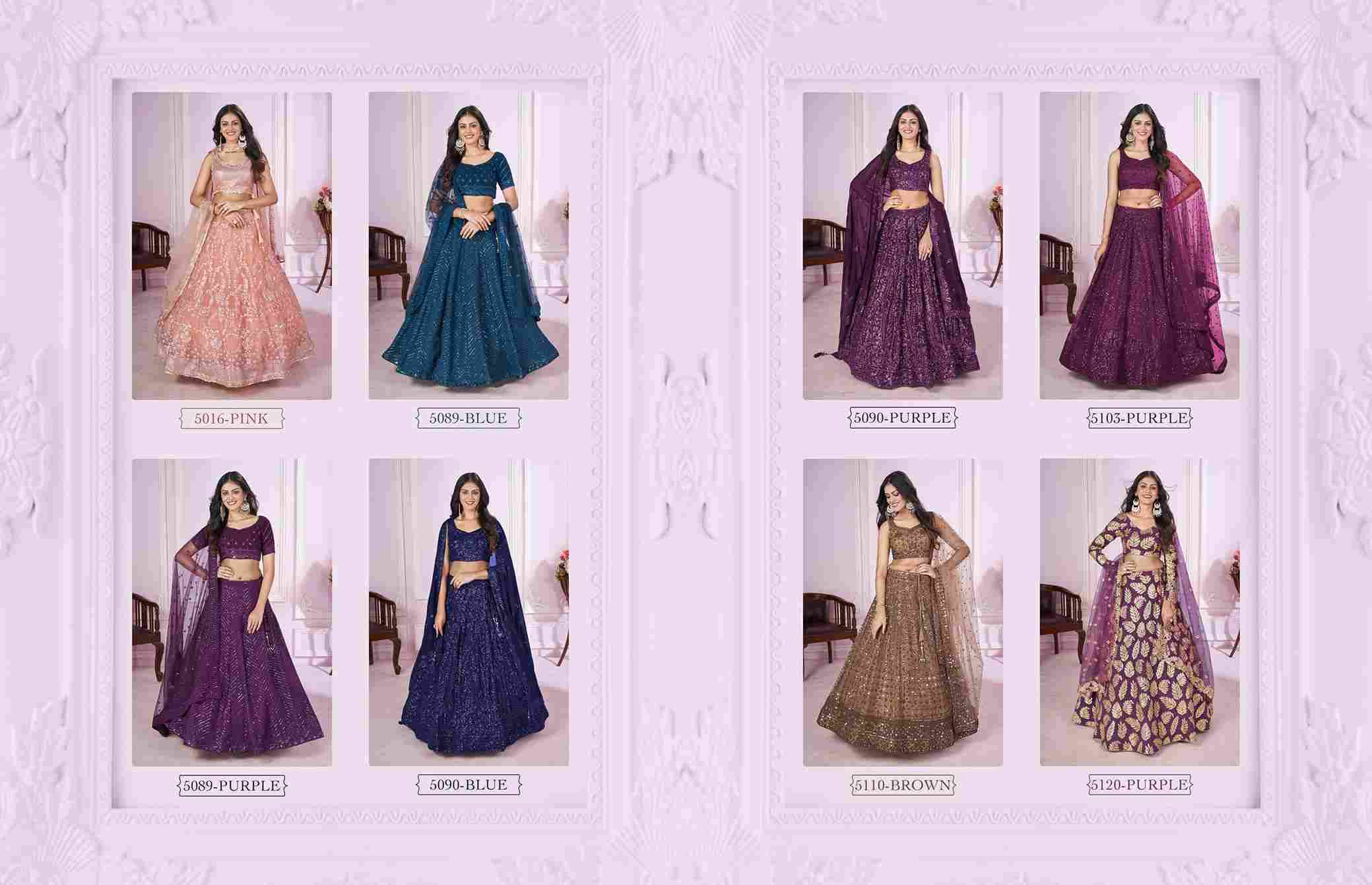 Vamika By Zeel Clothing Series Designer Beautiful Collection Occasional Wear & Party Wear Georgette Lehengas At Wholesale Price