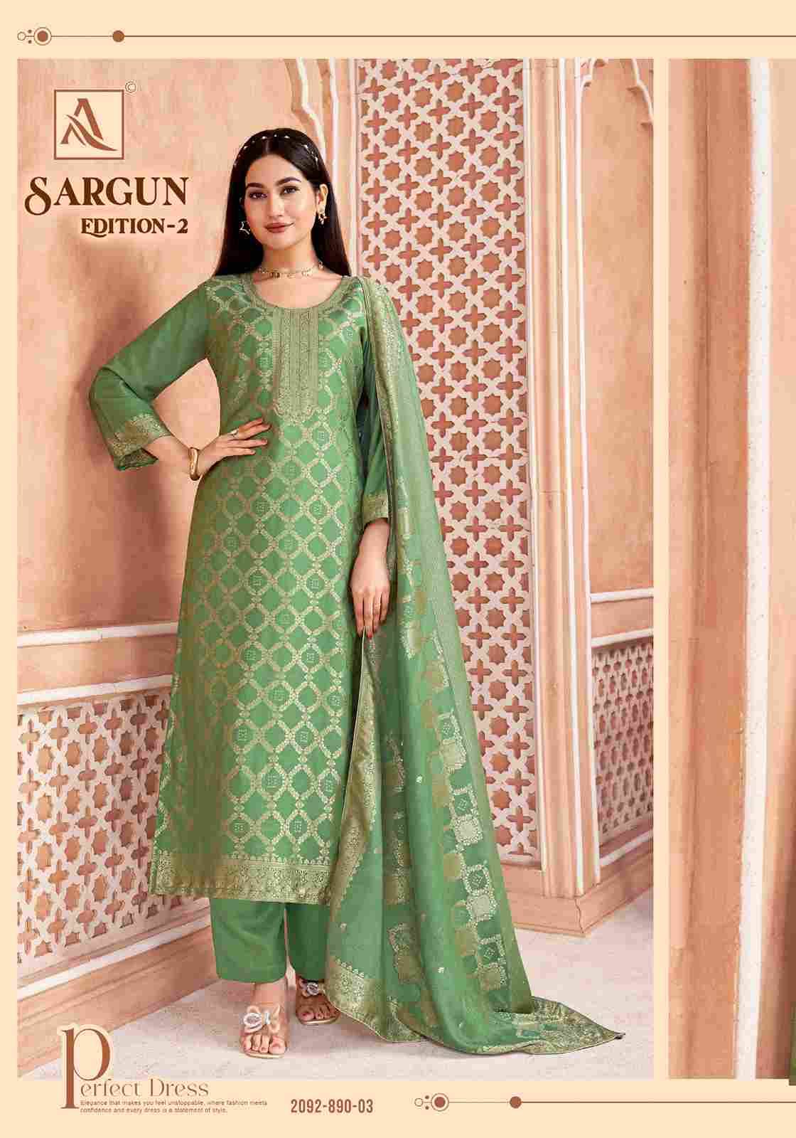Sargun Vol-2 By Alok Suit 2092-890-01 To 2092-890-06 Series Beautiful Festive Suits Colorful Stylish Fancy Casual Wear & Ethnic Wear Viscose Muslin Jacquard Dresses At Wholesale Price