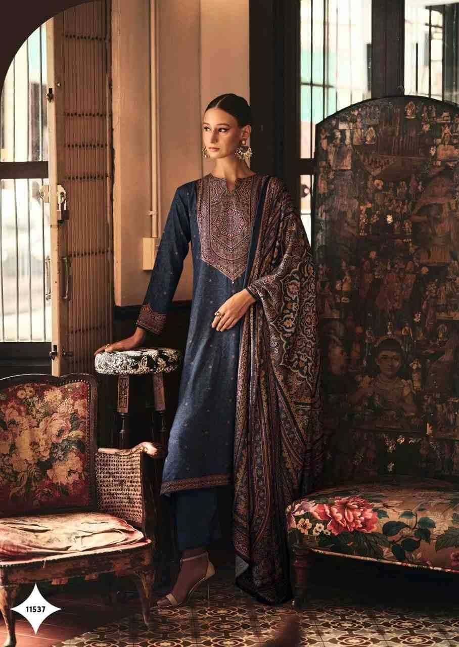 Luna By Sadhana Fashion 11536 To 11541 Series Designer Festive Suits Beautiful Fancy Stylish Colorful Party Wear & Occasional Wear Pure Viscose Pashmina Print Dresses At Wholesale Price