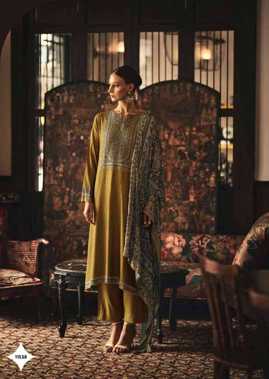 Luna By Sadhana Fashion 11536 To 11541 Series Designer Festive Suits Beautiful Fancy Stylish Colorful Party Wear & Occasional Wear Pure Viscose Pashmina Print Dresses At Wholesale Price