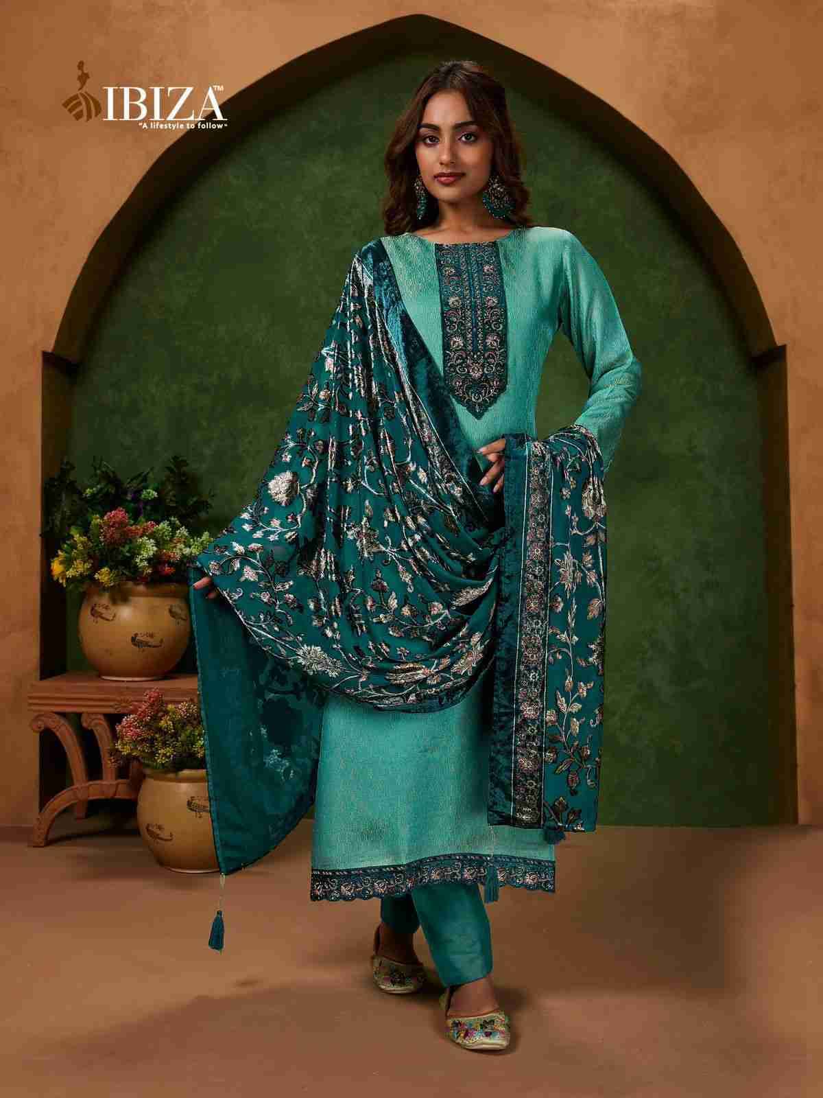 Nemyra By Ibiza 15720 To 15723 Series Beautiful Festive Suits Colorful Stylish Fancy Casual Wear & Ethnic Wear Pure Silk Jacquard Dresses At Wholesale Price