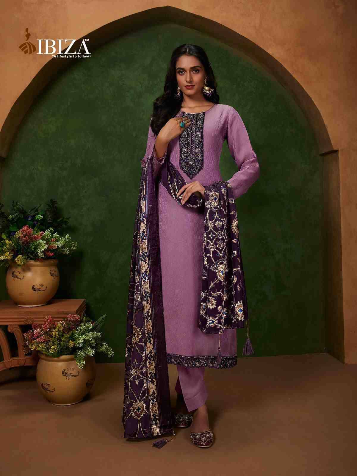 Nemyra By Ibiza 15720 To 15723 Series Beautiful Festive Suits Colorful Stylish Fancy Casual Wear & Ethnic Wear Pure Silk Jacquard Dresses At Wholesale Price