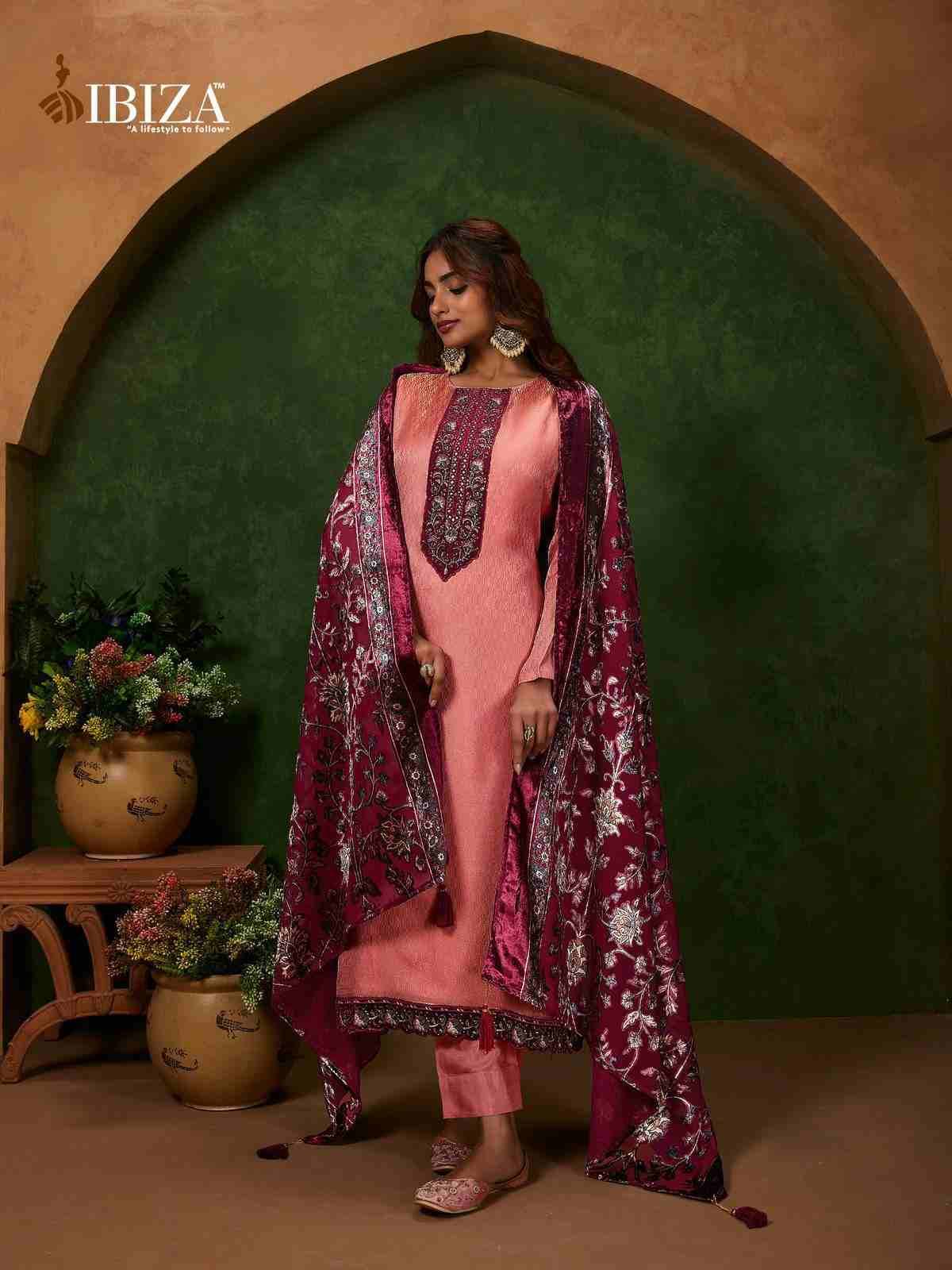 Nemyra By Ibiza 15720 To 15723 Series Beautiful Festive Suits Colorful Stylish Fancy Casual Wear & Ethnic Wear Pure Silk Jacquard Dresses At Wholesale Price