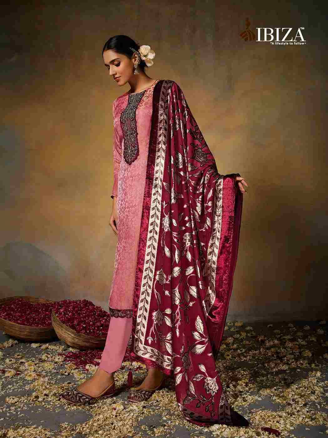 Chitthi By Ibiza 15724 To 15727 Series Beautiful Festive Suits Colorful Stylish Fancy Casual Wear & Ethnic Wear Pure Silk Jacquard Dresses At Wholesale Price