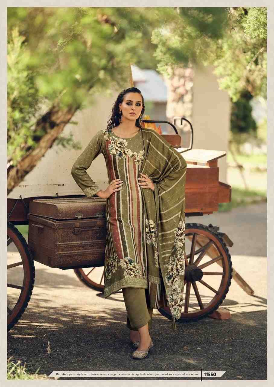The Florence By Sadhana Fashion 11548 To 11553 Series Designer Festive Suits Beautiful Fancy Stylish Colorful Party Wear & Occasional Wear Pure Viscose Pashmina Print Dresses At Wholesale Price