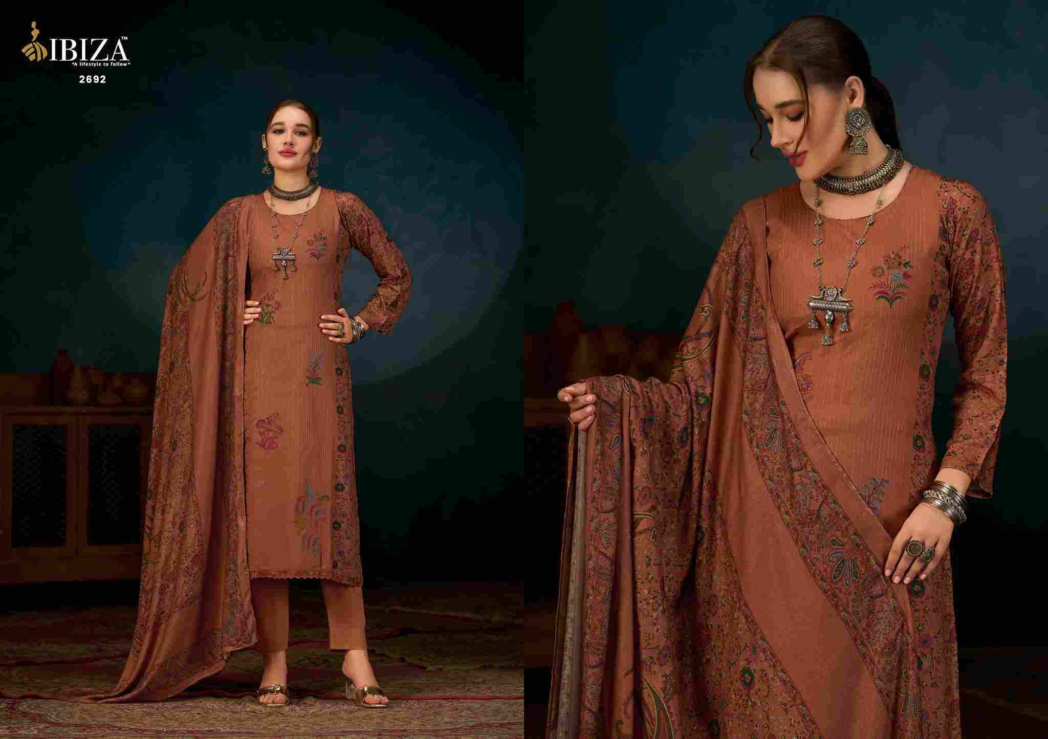 Kanikaar By Ibiza 2691 To 2694 Series Beautiful Festive Suits Colorful Stylish Fancy Casual Wear & Ethnic Wear Pure Viscose Pashmina Dresses At Wholesale Price