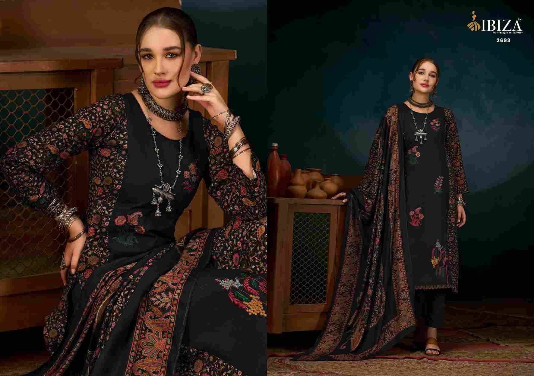 Kanikaar By Ibiza 2691 To 2694 Series Beautiful Festive Suits Colorful Stylish Fancy Casual Wear & Ethnic Wear Pure Viscose Pashmina Dresses At Wholesale Price