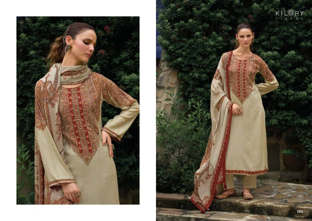 Libaas By Kilory 1911 To 1916 Series Beautiful Festive Suits Colorful Stylish Fancy Casual Wear & Ethnic Wear Pure Viscose Pashmina Dresses At Wholesale Price