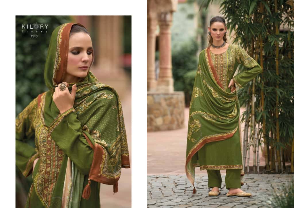 Libaas By Kilory 1911 To 1916 Series Beautiful Festive Suits Colorful Stylish Fancy Casual Wear & Ethnic Wear Pure Viscose Pashmina Dresses At Wholesale Price