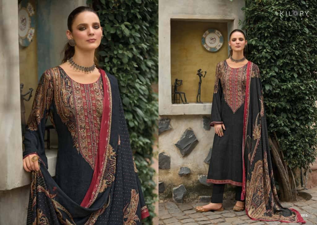 Libaas By Kilory 1911 To 1916 Series Beautiful Festive Suits Colorful Stylish Fancy Casual Wear & Ethnic Wear Pure Viscose Pashmina Dresses At Wholesale Price