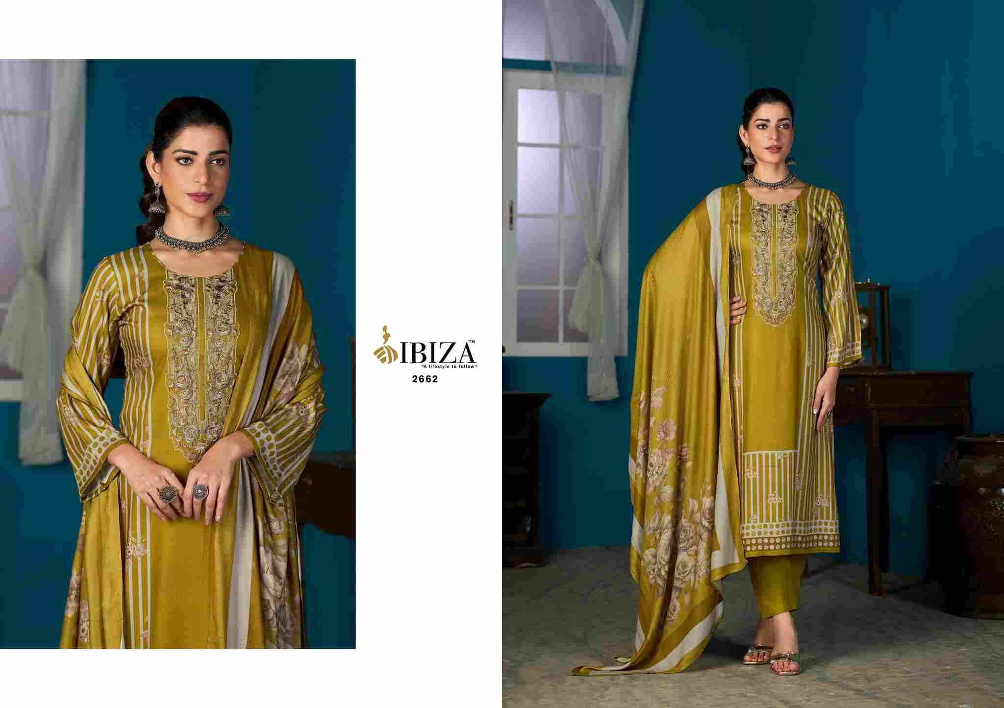 Tithi By Ibiza 2661 To 2664 Series Beautiful Festive Suits Colorful Stylish Fancy Casual Wear & Ethnic Wear Pure Viscose Pashmina Dresses At Wholesale Price