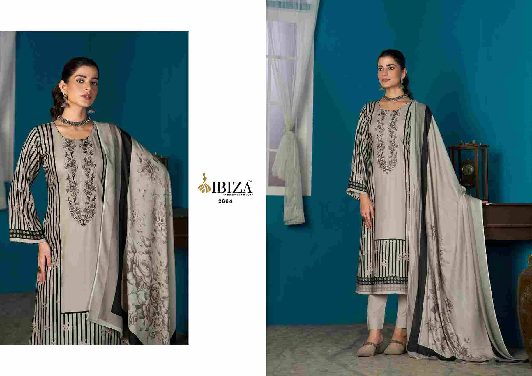 Tithi By Ibiza 2661 To 2664 Series Beautiful Festive Suits Colorful Stylish Fancy Casual Wear & Ethnic Wear Pure Viscose Pashmina Dresses At Wholesale Price