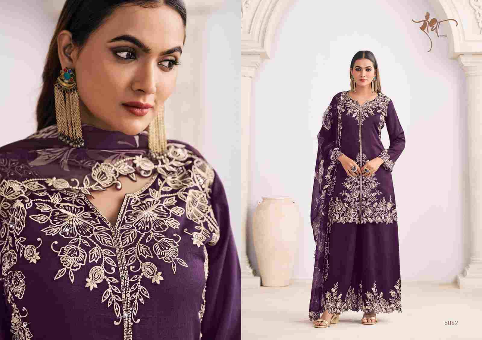 Sadaf Vol-2 By Radha Trendz 5061 To 5064 Series Festive Suits Beautiful Fancy Colorful Stylish Party Wear & Occasional Wear Premium Silk Dresses At Wholesale Price