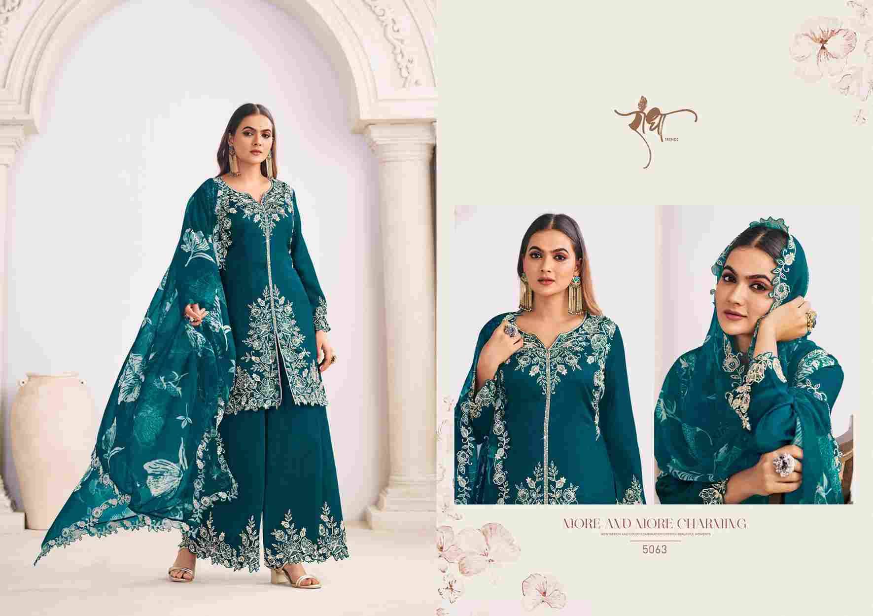 Sadaf Vol-2 By Radha Trendz 5061 To 5064 Series Festive Suits Beautiful Fancy Colorful Stylish Party Wear & Occasional Wear Premium Silk Dresses At Wholesale Price