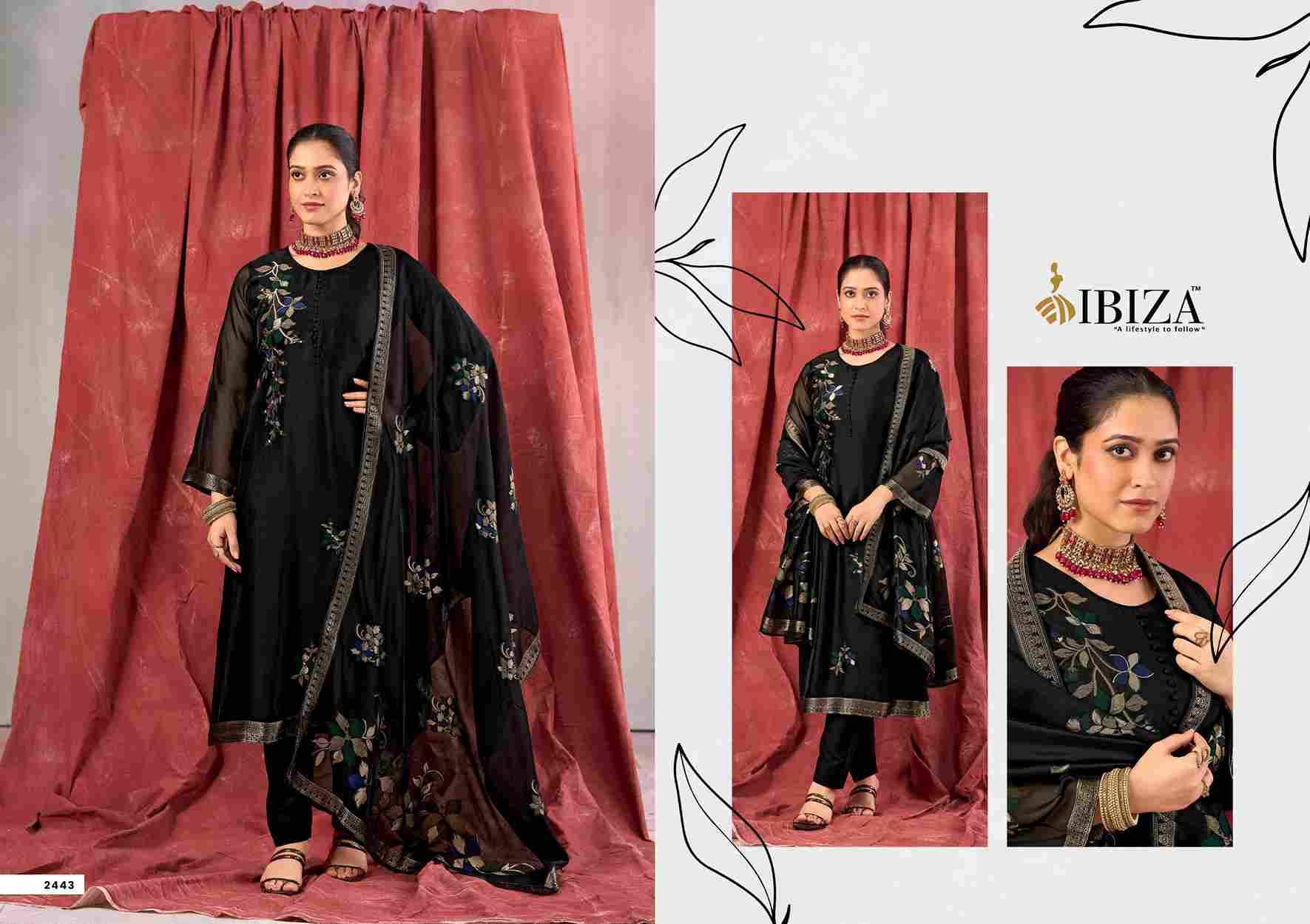 Lehriya By Ibiza 2441 To 2444 Series Beautiful Festive Suits Colorful Stylish Fancy Casual Wear & Ethnic Wear Pure Bangalori Silk Jacquard Dresses At Wholesale Price