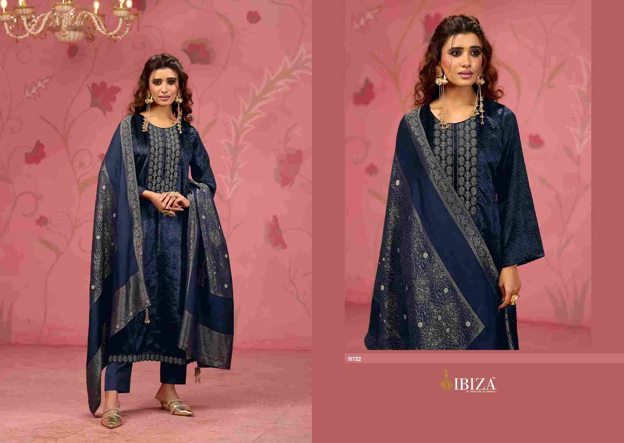 Kashvi By Ibiza 11721 To 11724 Series Beautiful Festive Suits Colorful Stylish Fancy Casual Wear & Ethnic Wear Pure Velvet Dresses At Wholesale Price